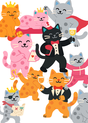 Игральные карты с котами