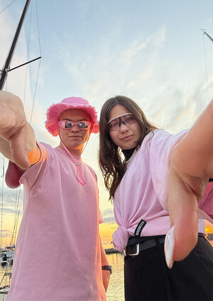 Фэшн-съёмка в репортажном формате 
по яхтенным мотивам