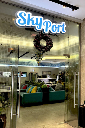 Skyport — коммуникационный бриф кафе возле аэропорта Домодедово 