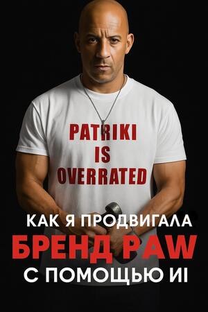 Продвижение streetwear-бренда P.A.W. с помощью ИИ