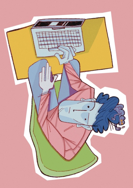 Кофе, краски и задачи