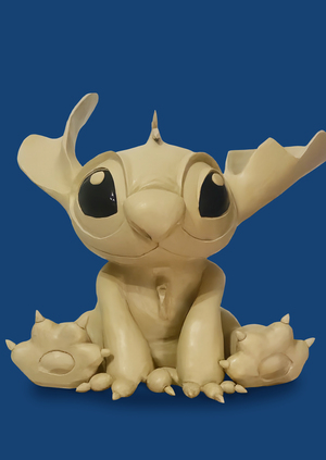 Стич: анимационная скульптура