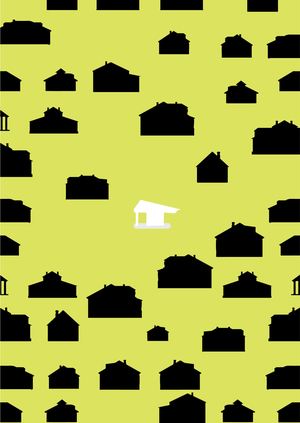 How do you build a house for one dog?