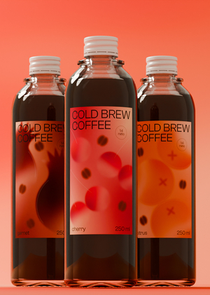 Cold Brew Coffee 1:4 ratio