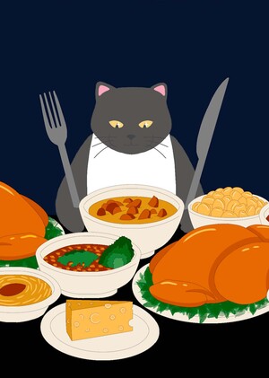 Коты и их сны