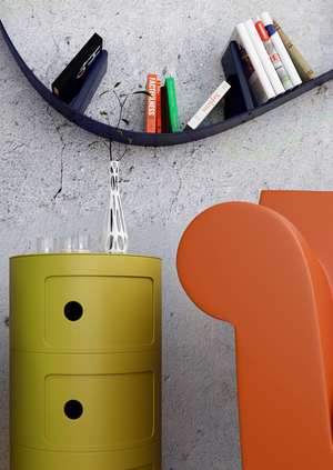 витрина Kartell