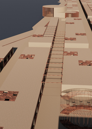 Проект торгово-общественного пространства в г. Махачкала