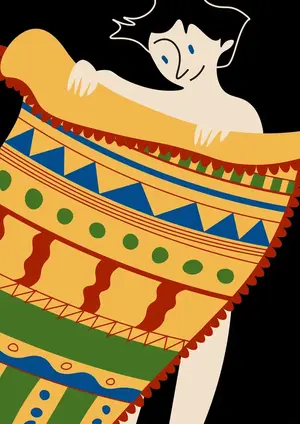 Продвижение бренда ковров "ПЫЛЕСБОРНИК" с помощью ИИ