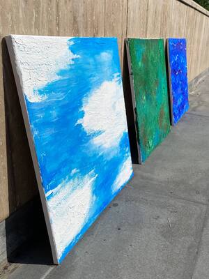 След человека