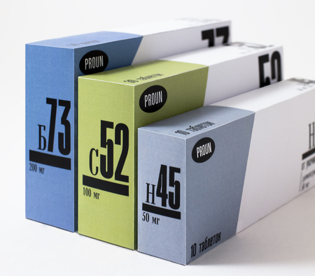 Серия упаковки для лекарств  PROUN