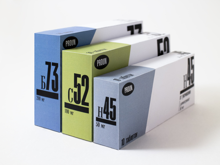 Серия упаковки для лекарств  PROUN