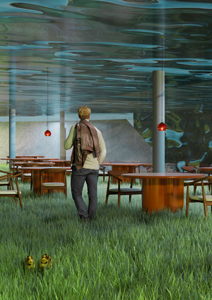 Парковое пространство скрытых форм