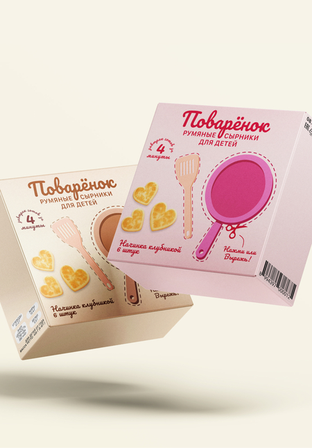 Поварёнок румяные сырники 