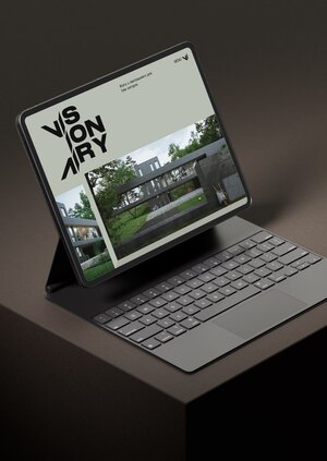 Айдентика клубного поселка Visionairy