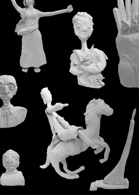 Памятники на полочке