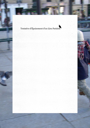 Tentative d\ justement d\un Lieu Parisien