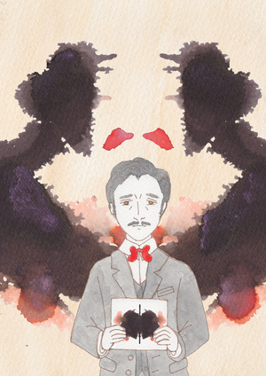 Чернильная клякса — от художественной техники к психодиагностике