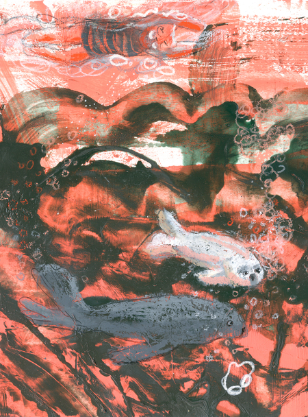 Тигробабушка ищет очки