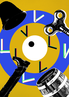 Music graphic video «Time is running out»
