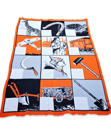 Плед жаккард 