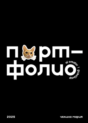 Портфолио | Чекина Мария | Медиа и дизайн