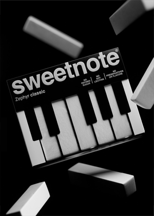 "SWEETNOTE" Pastile package