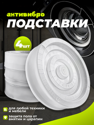 Инфографика для товара. Подставки антивибрационные 