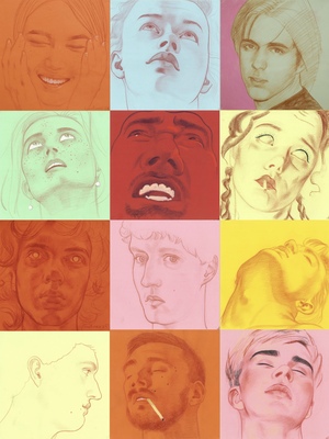 «Этот неловкий момент» серия рисунков