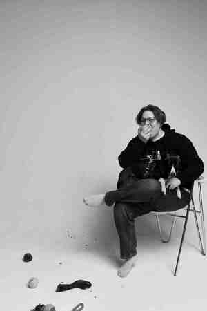 Self-portrait with a Non-Human Agent or the Dog's Mommy 