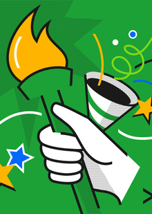 Illustrations series for 2GIS copmany