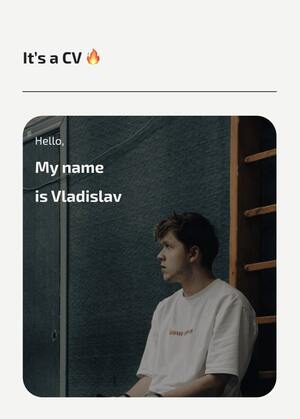 сайтик с резюме