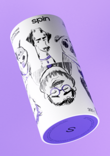 упаковка лакомства для собак SPIN