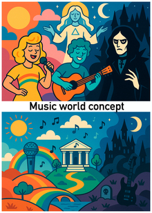 music world concept