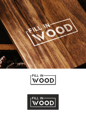 FILL IN WOOD
лого для авторской мастерской по дереву