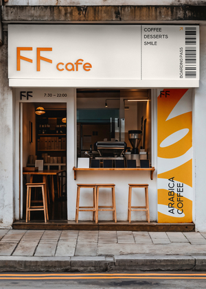 Ребрендинг городской кофейни «FF cafe»
