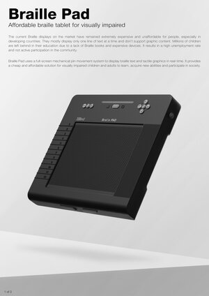 Braille Pad