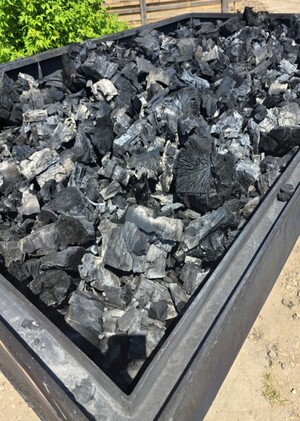 Переработка деревоотходов в биоуголь