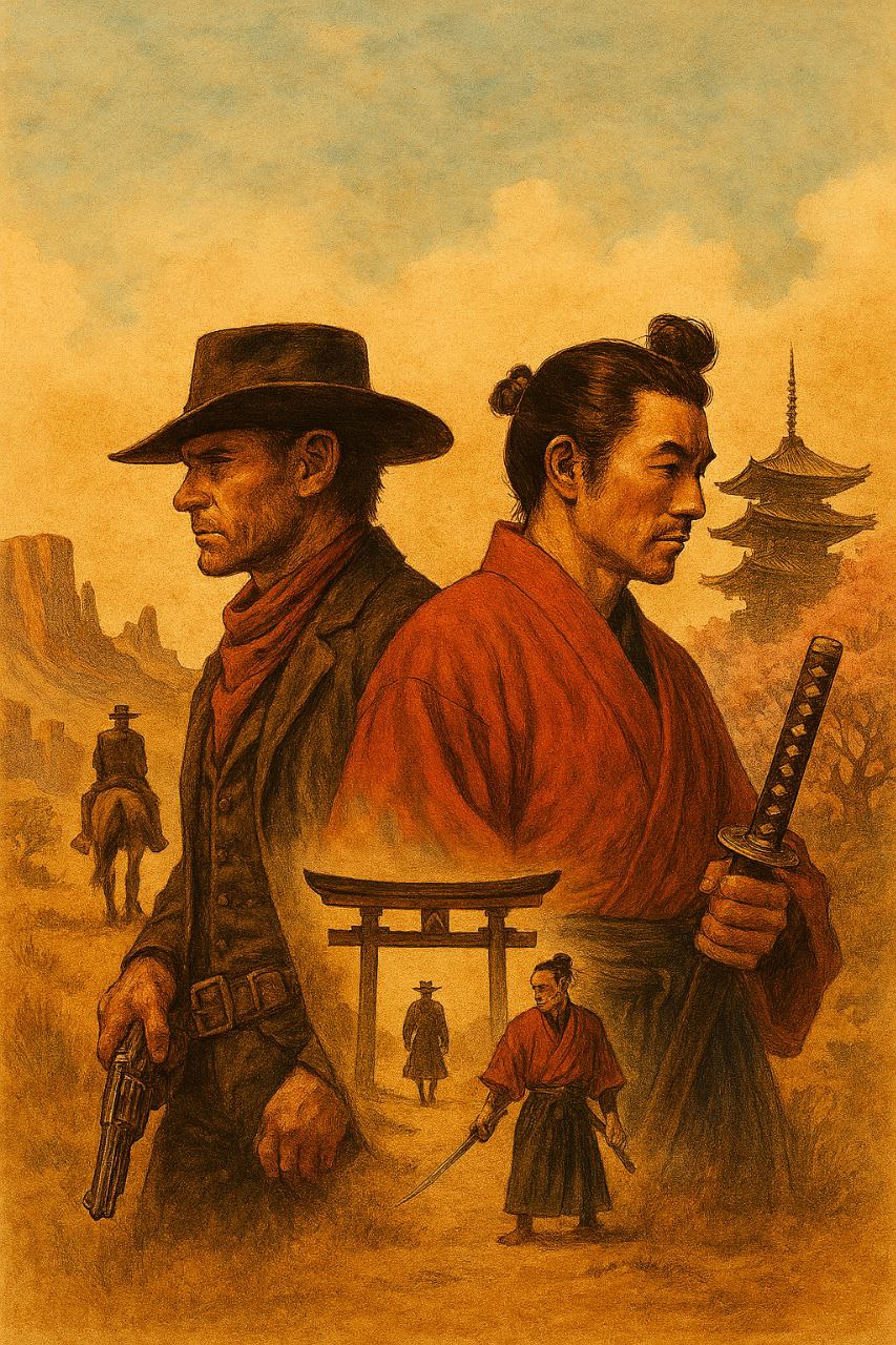 Парадокс героев: ковбой и самурай  как визуальные архетипы Запада и Восток