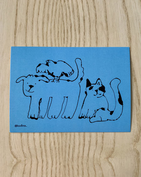 Открытка "Друзья"