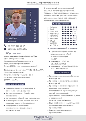 Портфолио Александр