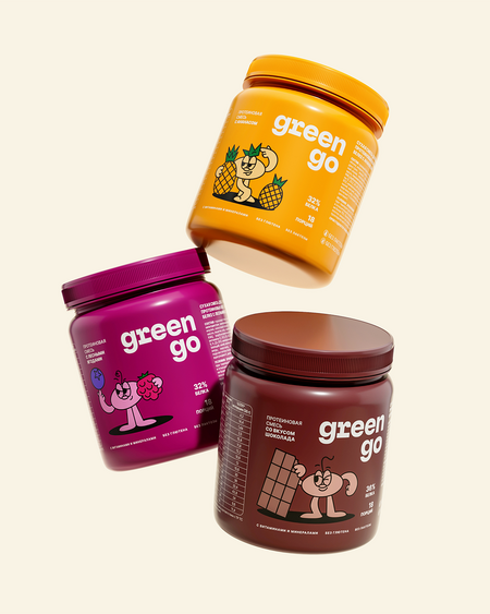 GreenGo: соблазны вредных продуктов нипочем!