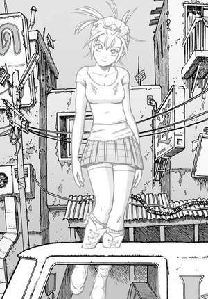 Brody’s Ghost Марка Крилли как американская манга