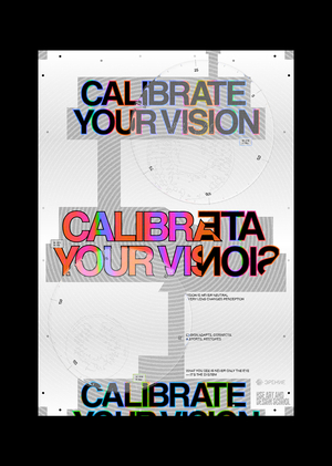 Poster for the vision ophthalmological centre. Eye Open Call