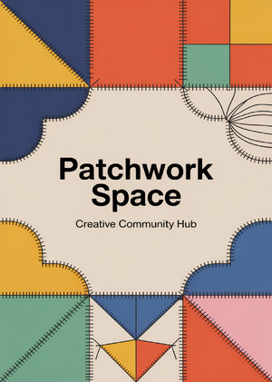 Пространство "Patchwork space" с использованием AI