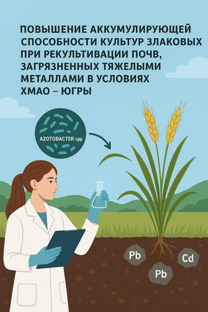 Аккумуляция тяжёлых металлов злаковыми при рекультивации почв ХМАО-Югры.