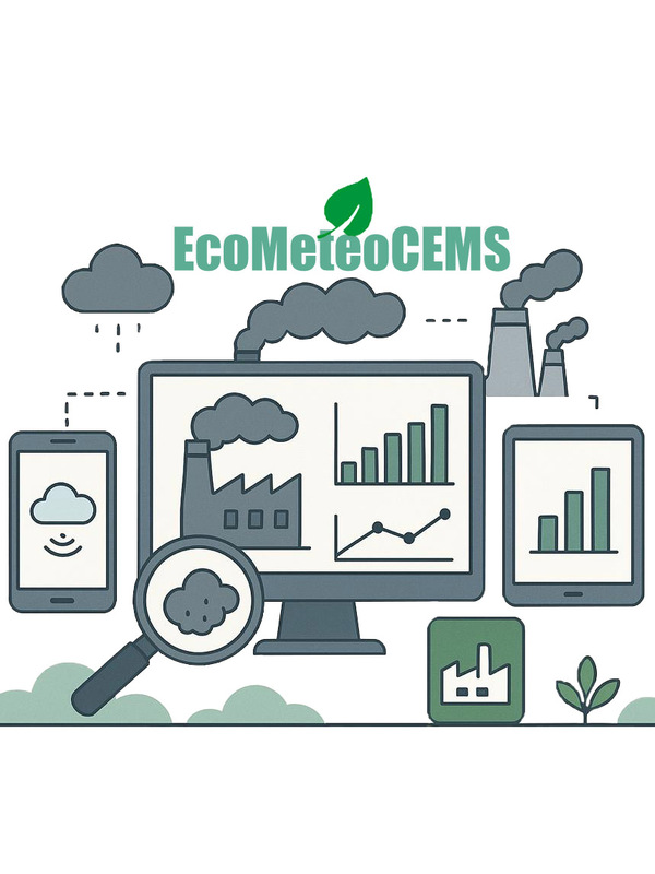 Серийная система автоматического контроля выбросов EcoMeteoCEMS