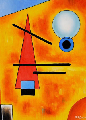 3D из 2D Василий Кандинский