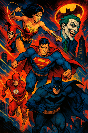 Анализ персонажей вселенной DC