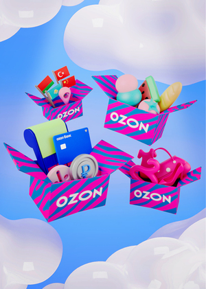 Animated 3D Intro In The Ozon App