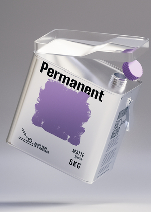 Permanent | Colored paint